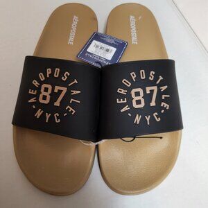 NWT Y2K MENS AEROPOSTALE SLIDES SZ 10
